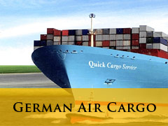 German Air Cargo vertical banner